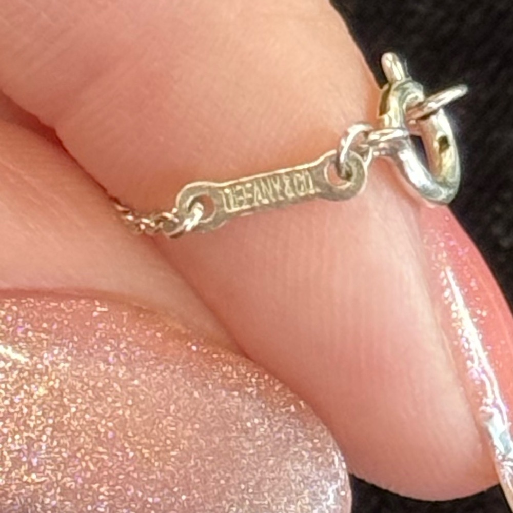 Tiffany & Co. Silver Loop Necklace - Picture 4 of 4